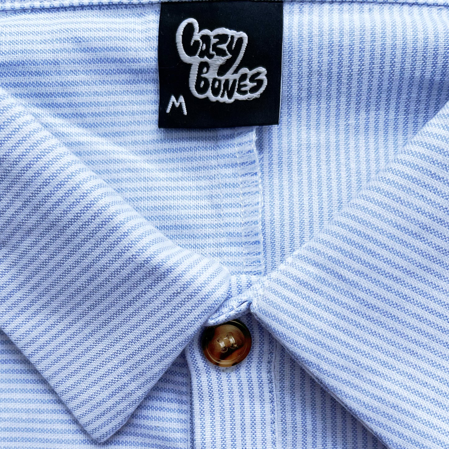 contrast pin-stripe longsleeve