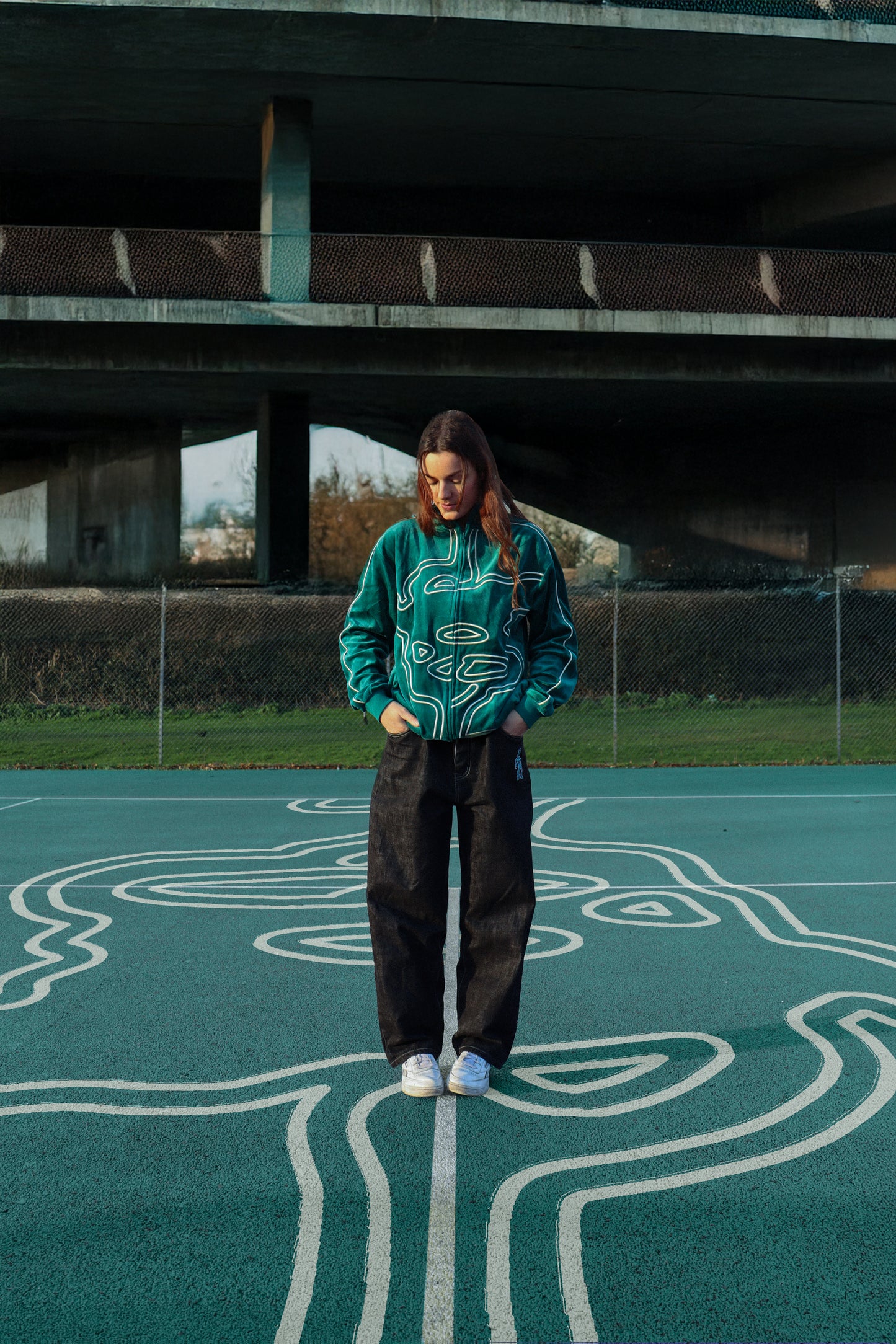 skele torso track jacket